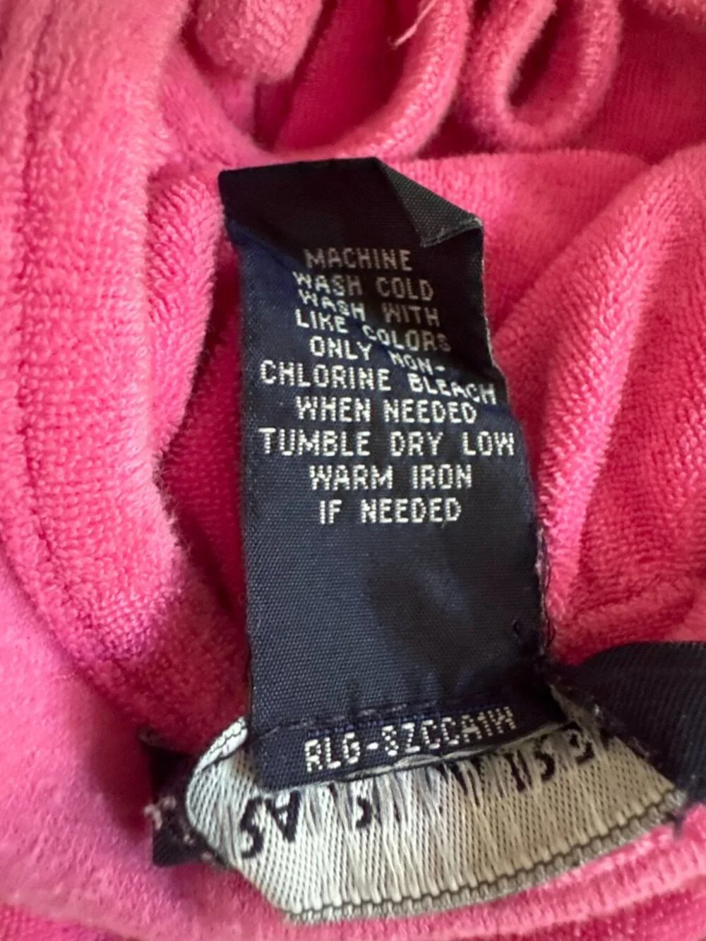 Polo Ralph Lauren Girls Terry Cloth Cover Up Dress Pink Size 5
